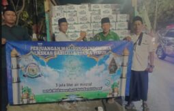 3 juta liter air